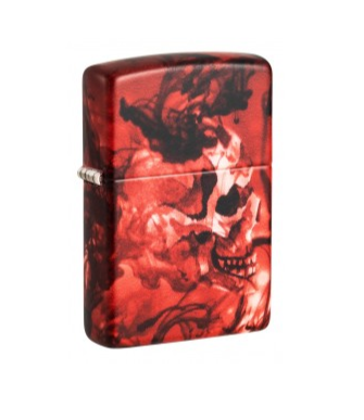 ZIPPO - Spooky Skulls Design