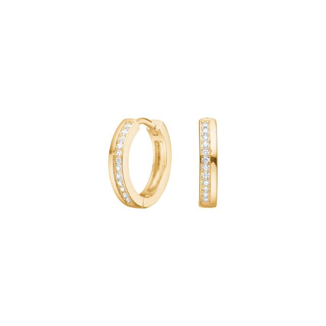 NOA gylltir lokkar hringir