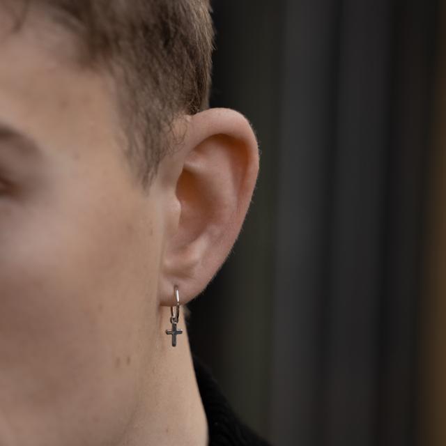 Son of Noa - hoops lokkar m. kross