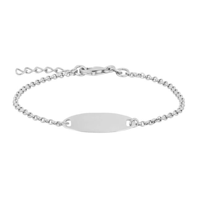 Noa - Barna Armband Plata