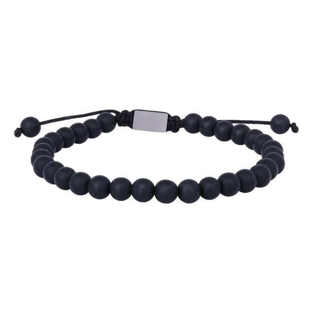 Son of Noa - Armband Black Onyx matt