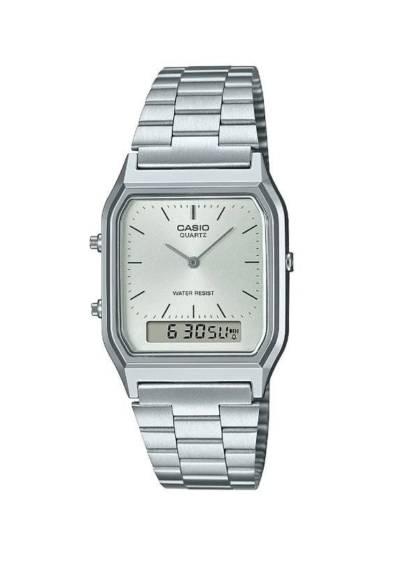 CASIO - Vintage Edgy - Silfur skífa