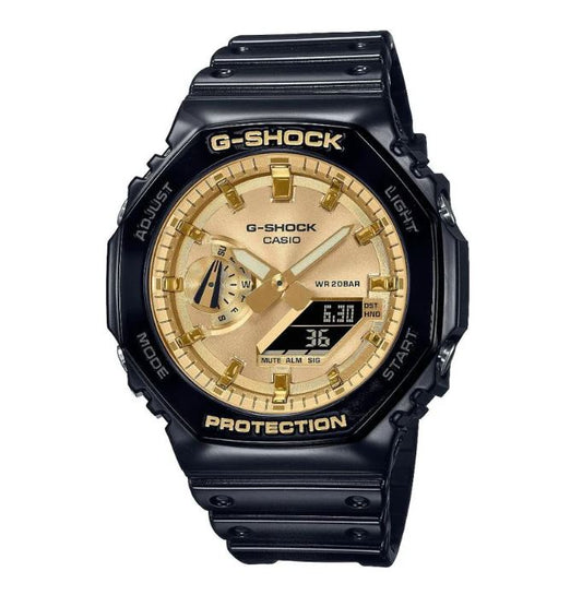 CASIO - G-Shock GA-2100 - Gyllt skífa