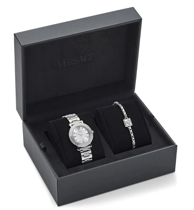 Versace Greca Sphere. Gjafasett með armbandi