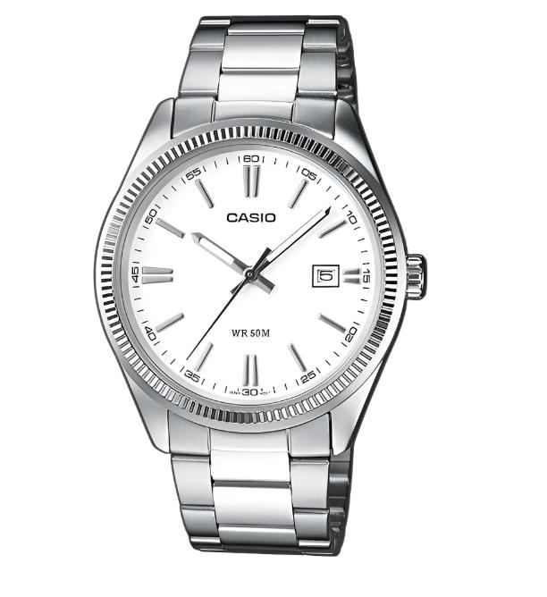 CASIO - Timeless Collection - Hvít skífa