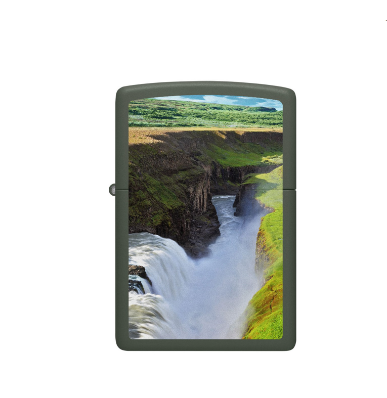 ZIPPO - Gullfoss Green Matte