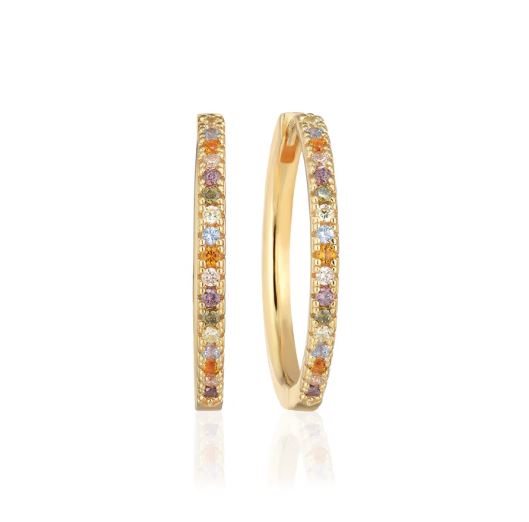 Sif Jakobs - Ellera Gylltir Lokkar m. haustlituðum steinum