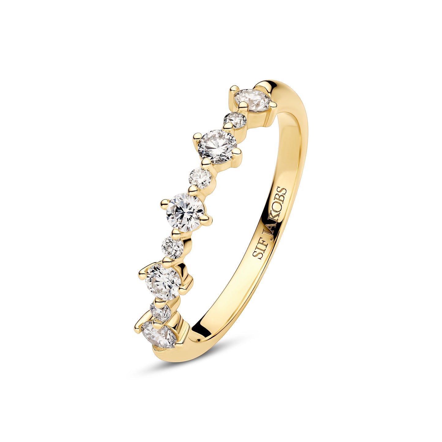Sif Jakobs - Brina Lab-grown diamond gullhringur
