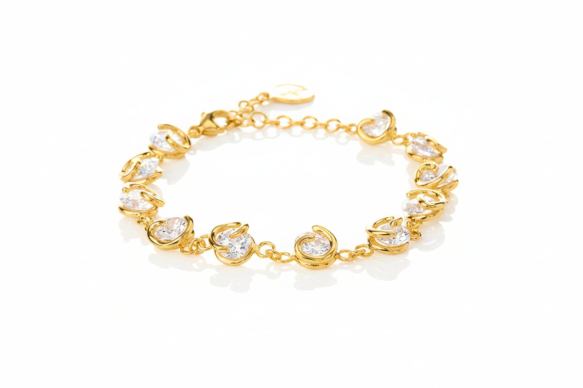 SIGN - Straumur - Armband m. steinum