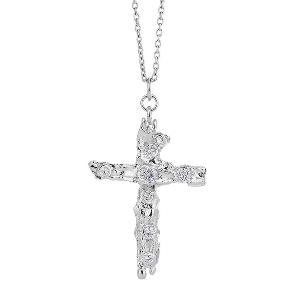 SIGN - Eldur og ís - Kross m. steinum