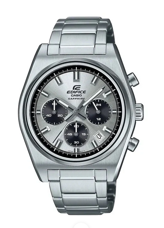 CASIO - Edifice Chrono Panda - Svört skífa