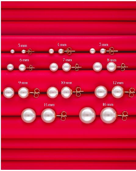 Majorica - Perlu Lokkar 6mm