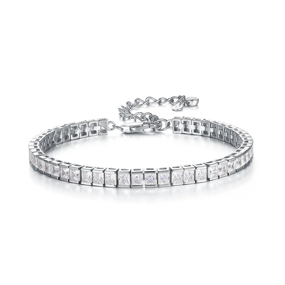 Vera Design - Tennis Baguette armband