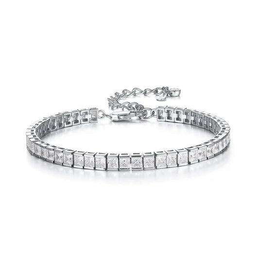 Vera Design - Tennis Baguette armband