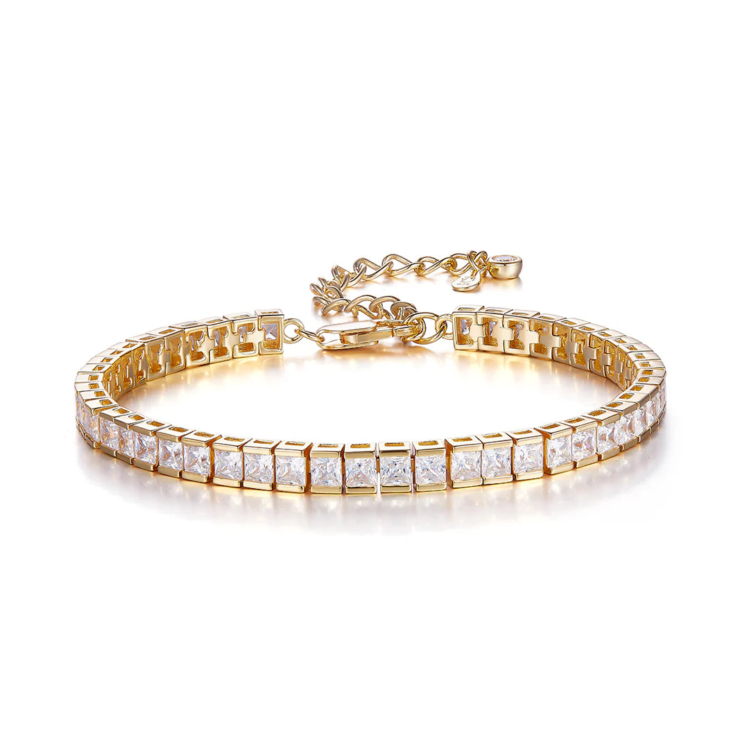 Vera Design - Tennis Baguette armband