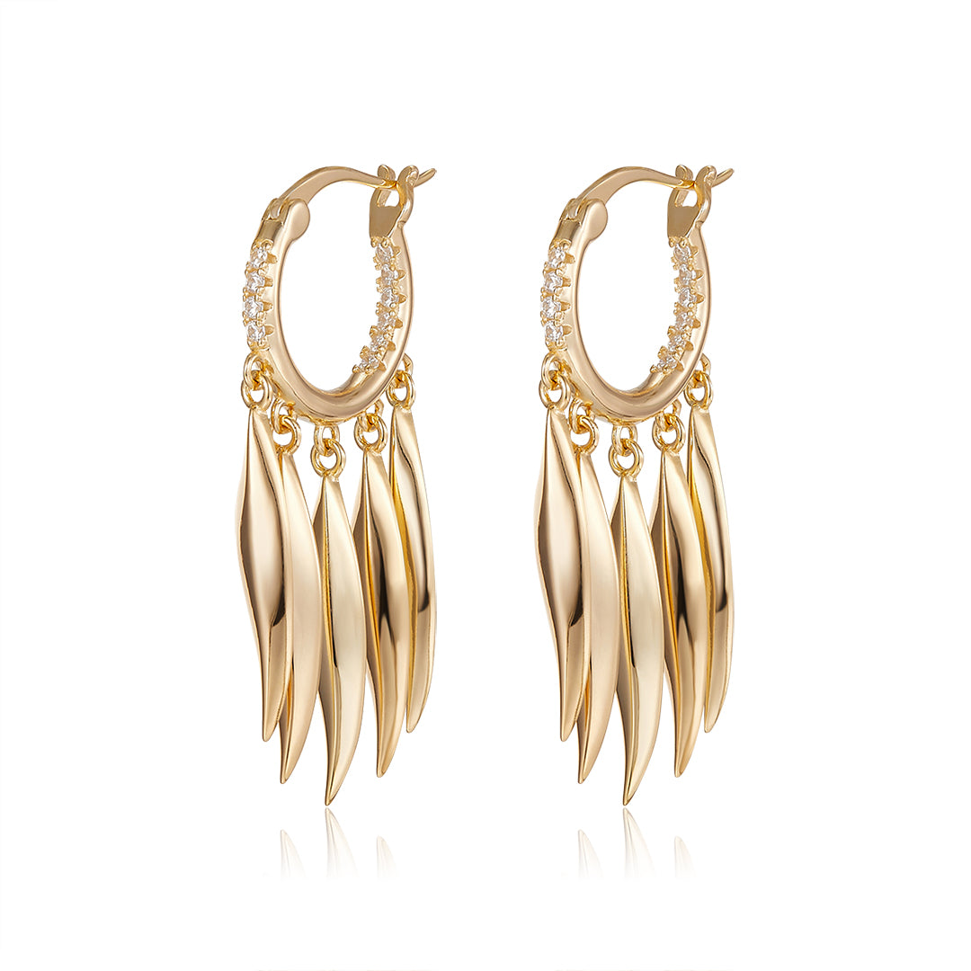 Vera Design - Cape Of Feathers Divine Hoop