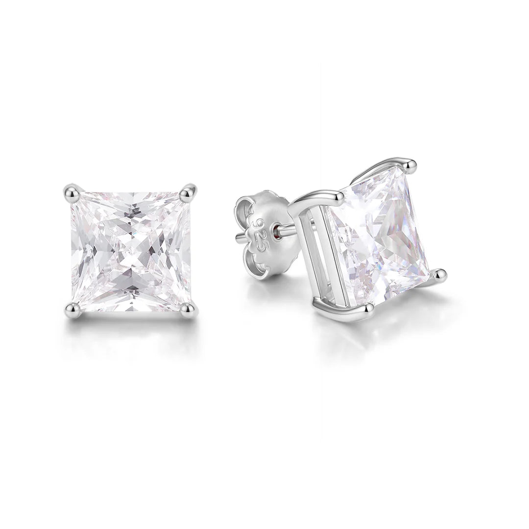 Vera Design - Klaki Grande Stud Eyrnalokkar Silfur