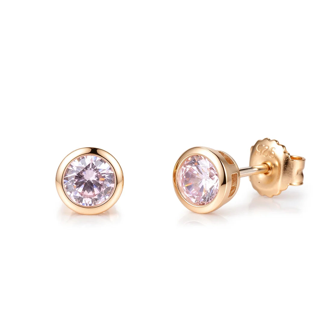 Vera Design - Princess Stud Eyrnalokkar Gylltir