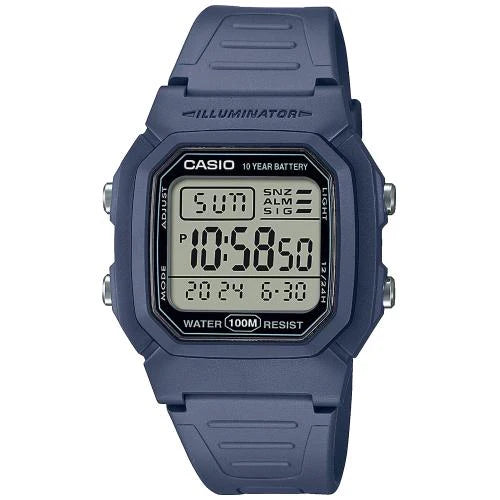 CASIO - Timeless Collection W-800H - Dökkblátt