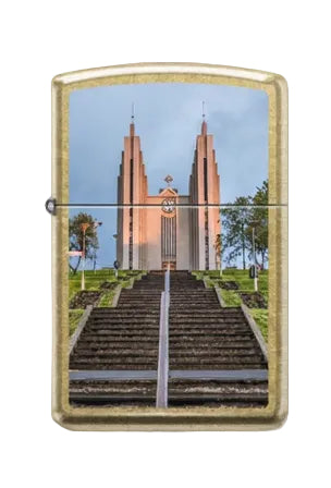 ZIPPO - Icelandic Church Design (Akureyrarkirkja)