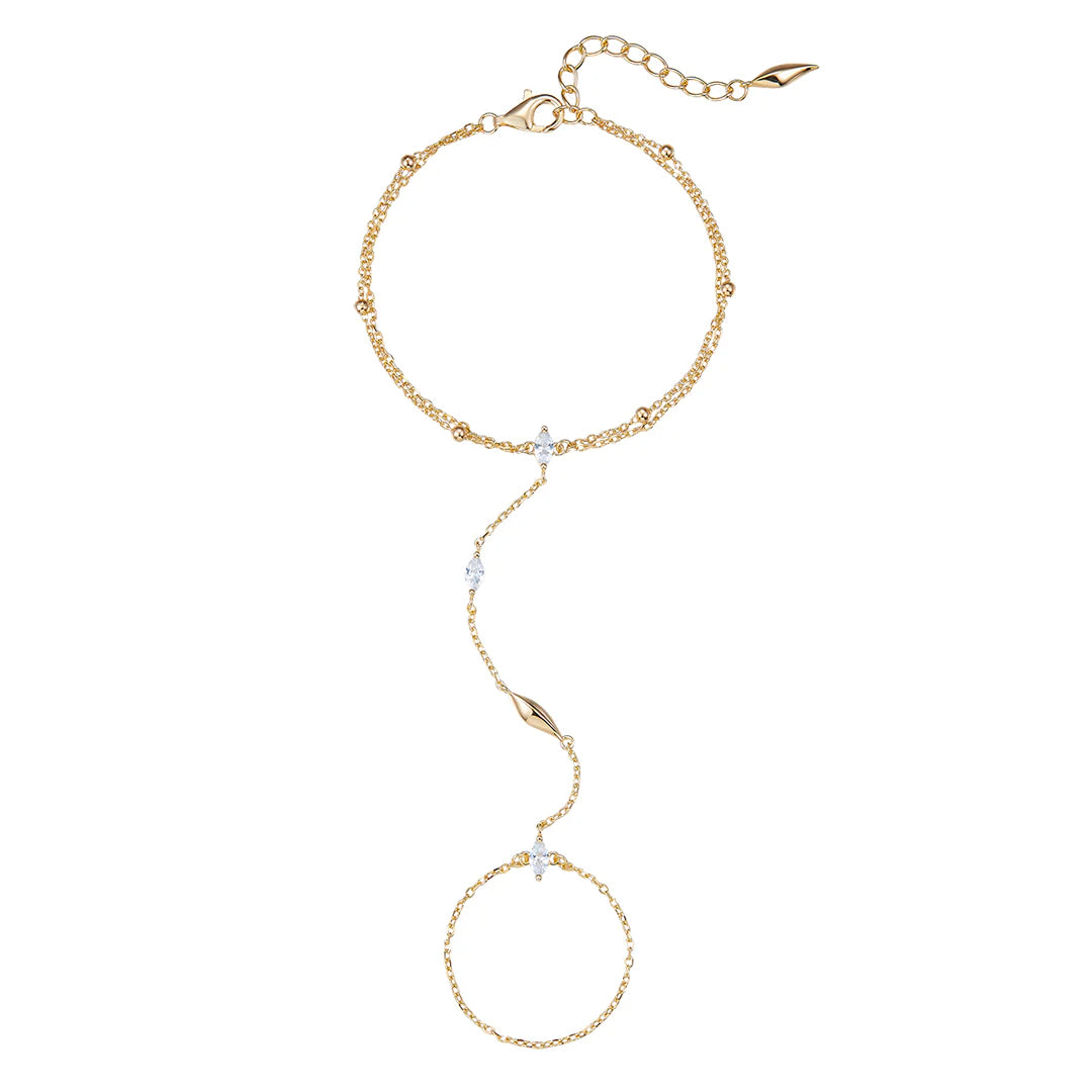 Vera Design - Cape Armband-hringur Gyllt