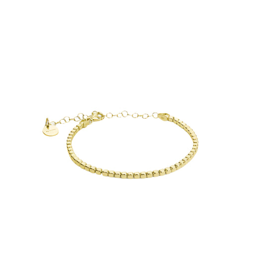 By L - Cube Kubba Armband - Gyllt