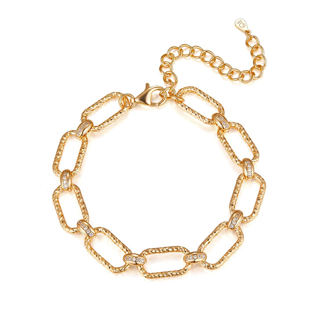 Vera Design - Nexus Crystal Armband Gyllt