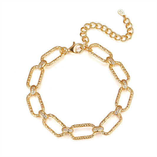 Vera Design - Nexus Crystal Armband Gyllt