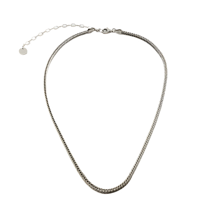 By L - Foxtail Hálskeðja Rhodium
