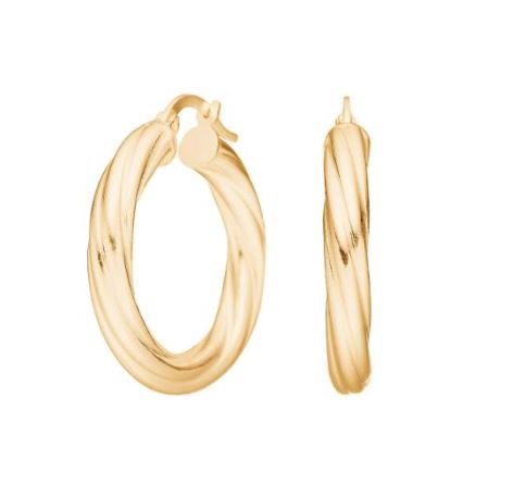 Noa - gylltir hoops lokkar