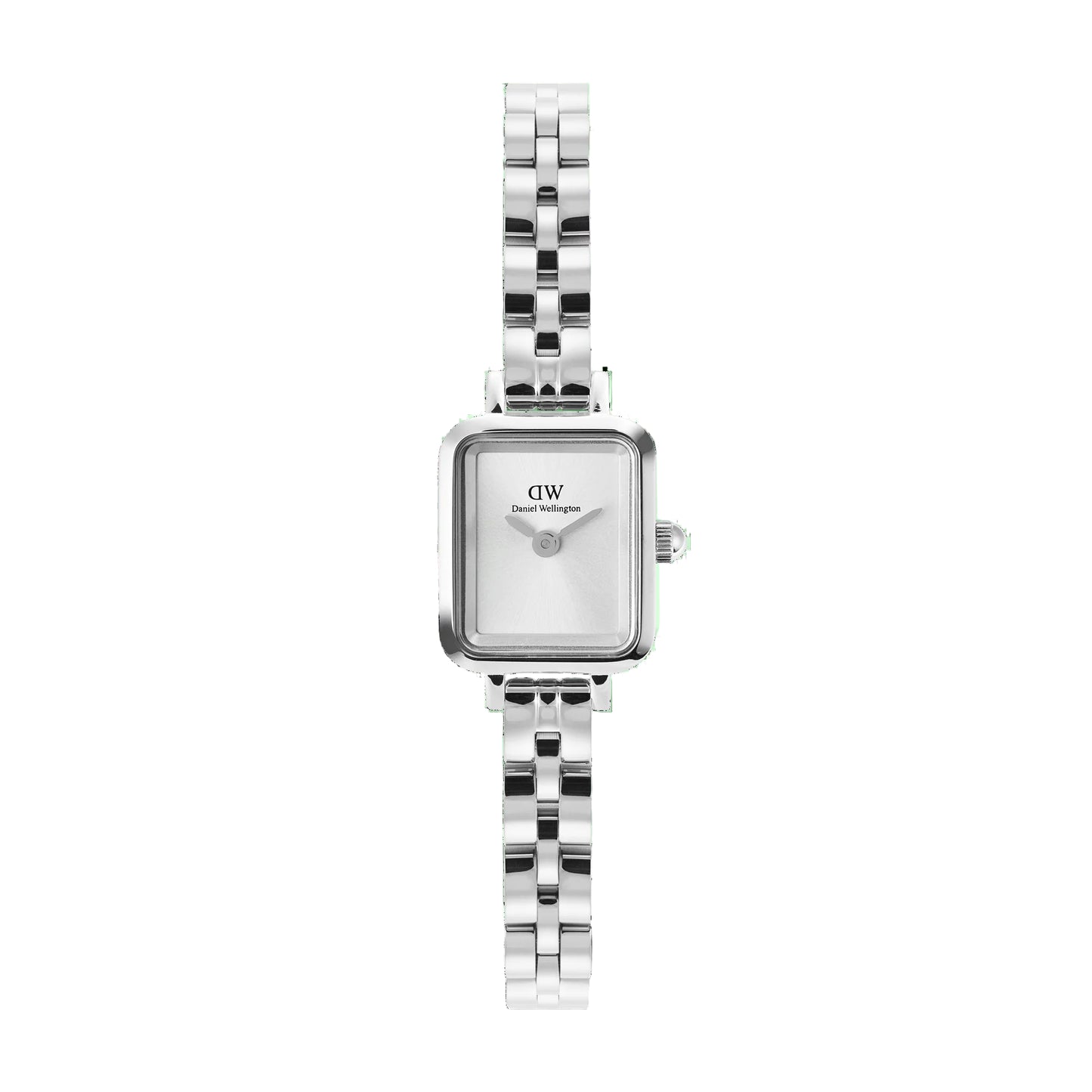 Daniel Wellington - Quadro Mini Arch 3-link White Sunray Silver