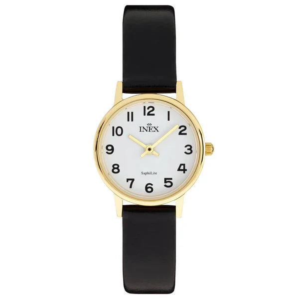 INEX 26mm Gyllt með Leðuról