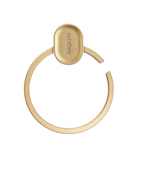 Orbitkey- Lyklahringur Gylltur