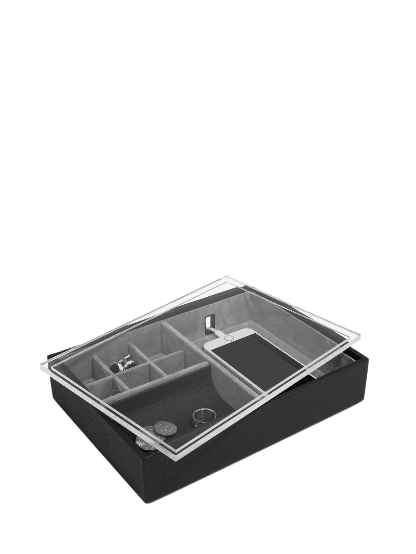 Stackers - 8 Hólf Herra - Charcoal Grey