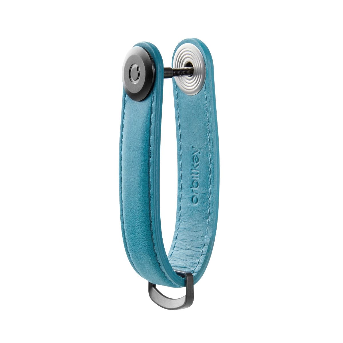 Orbitkey - Lyklakippa Leður Blá