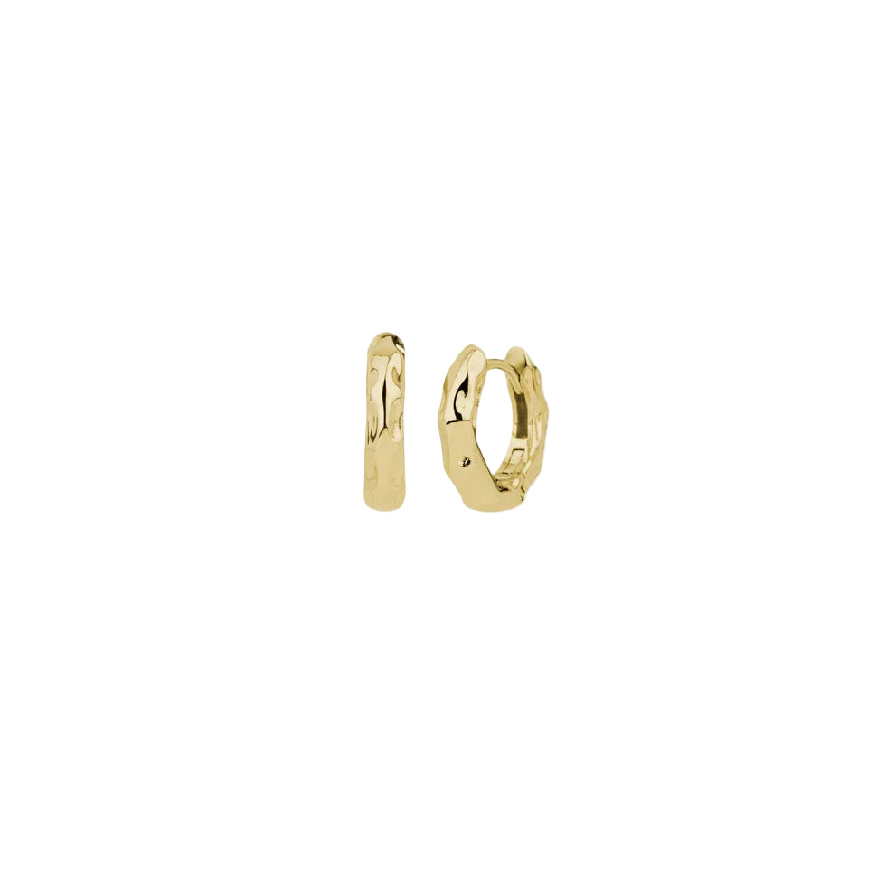 By L - ÖrkÖrk Lokkar 15mm Hoops (minni) - Gylltir