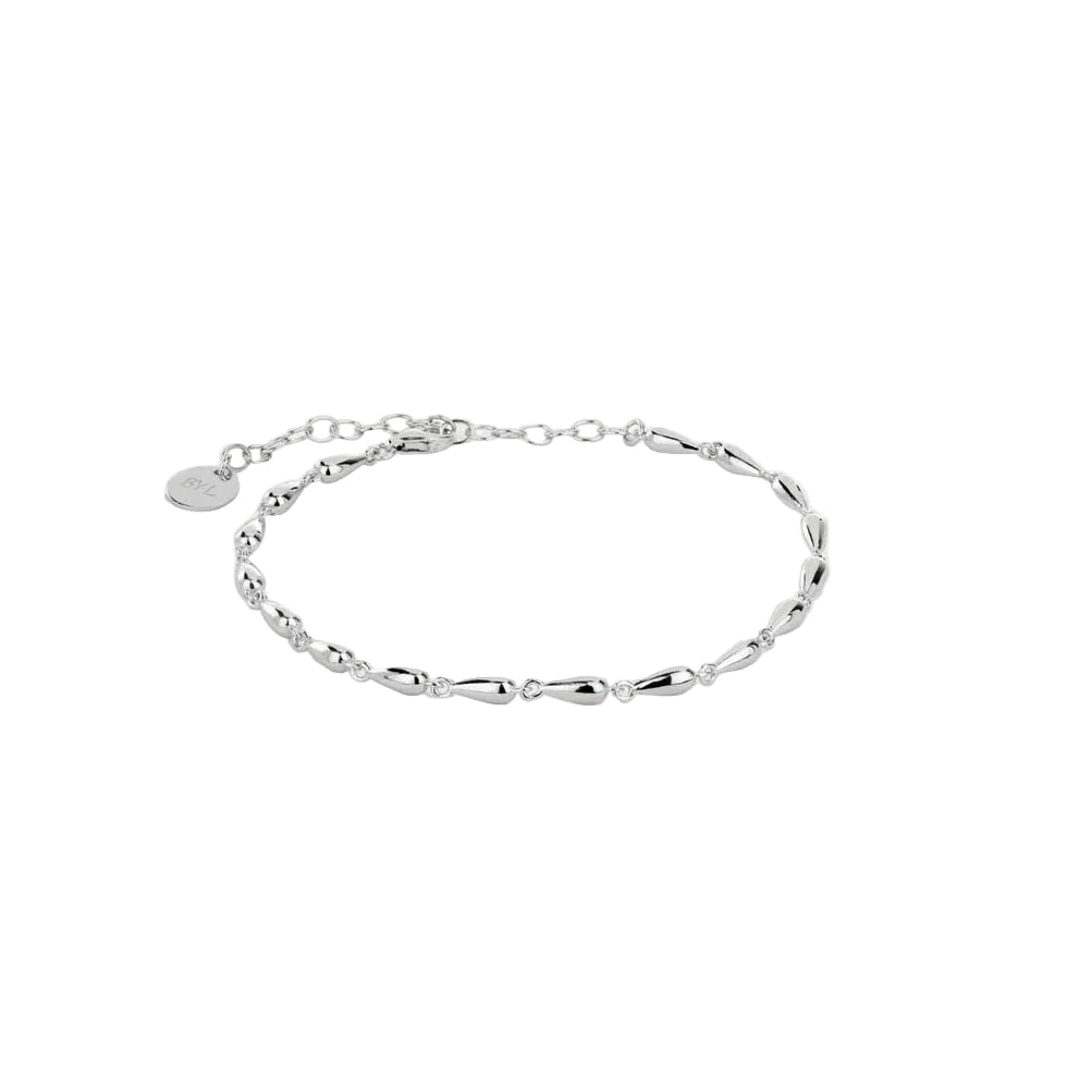 By L - Stilla Armband dropi við dropa Silfur