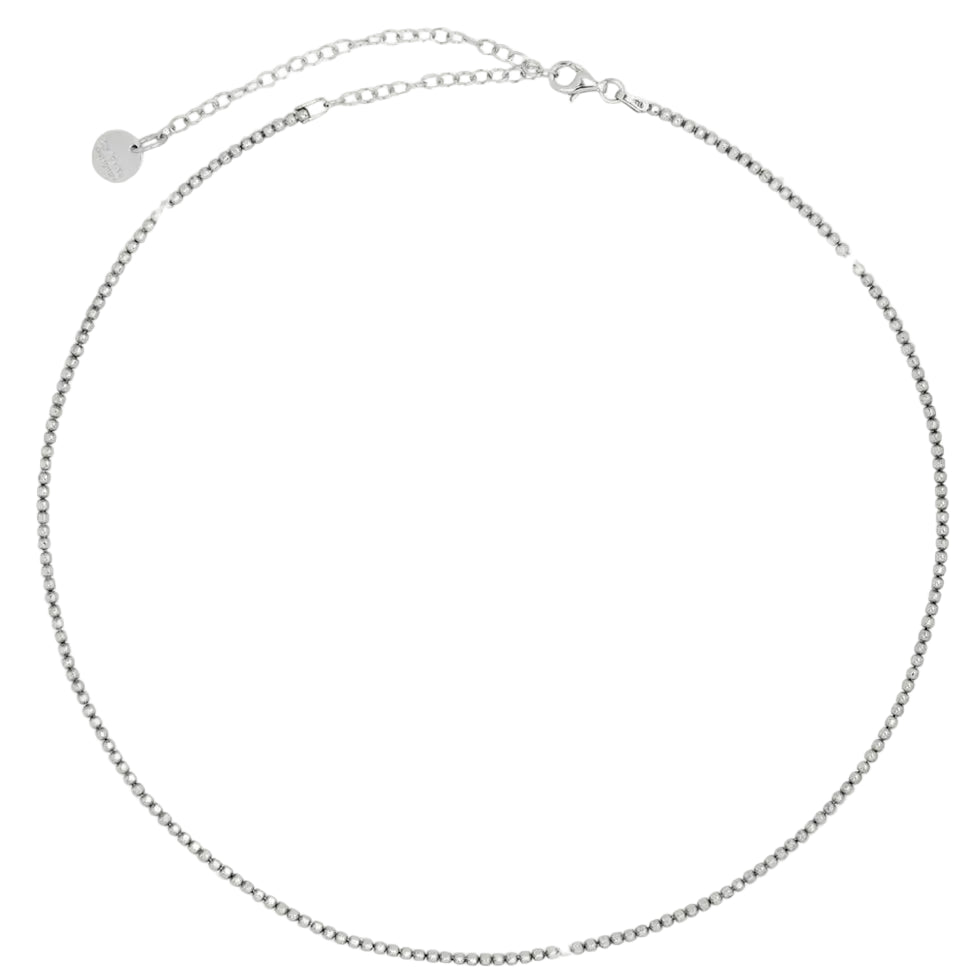 By L - Tails Hálsfesti Gróf Silfur