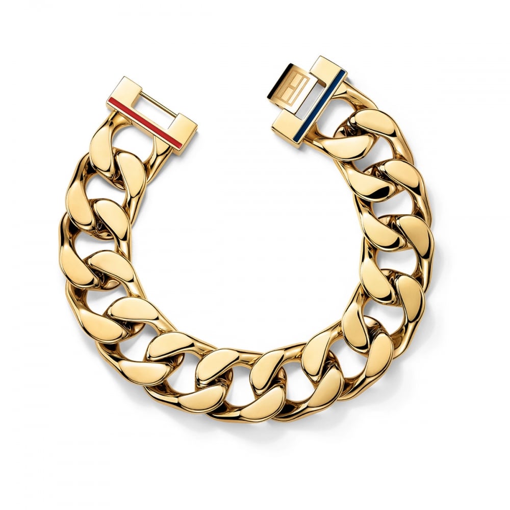 Tommy Hilfiger - Armband Gyllt Keðja