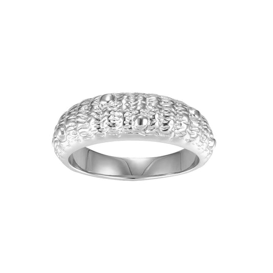 Vera Design - Stuðlaberg Midi Hringur Silfur