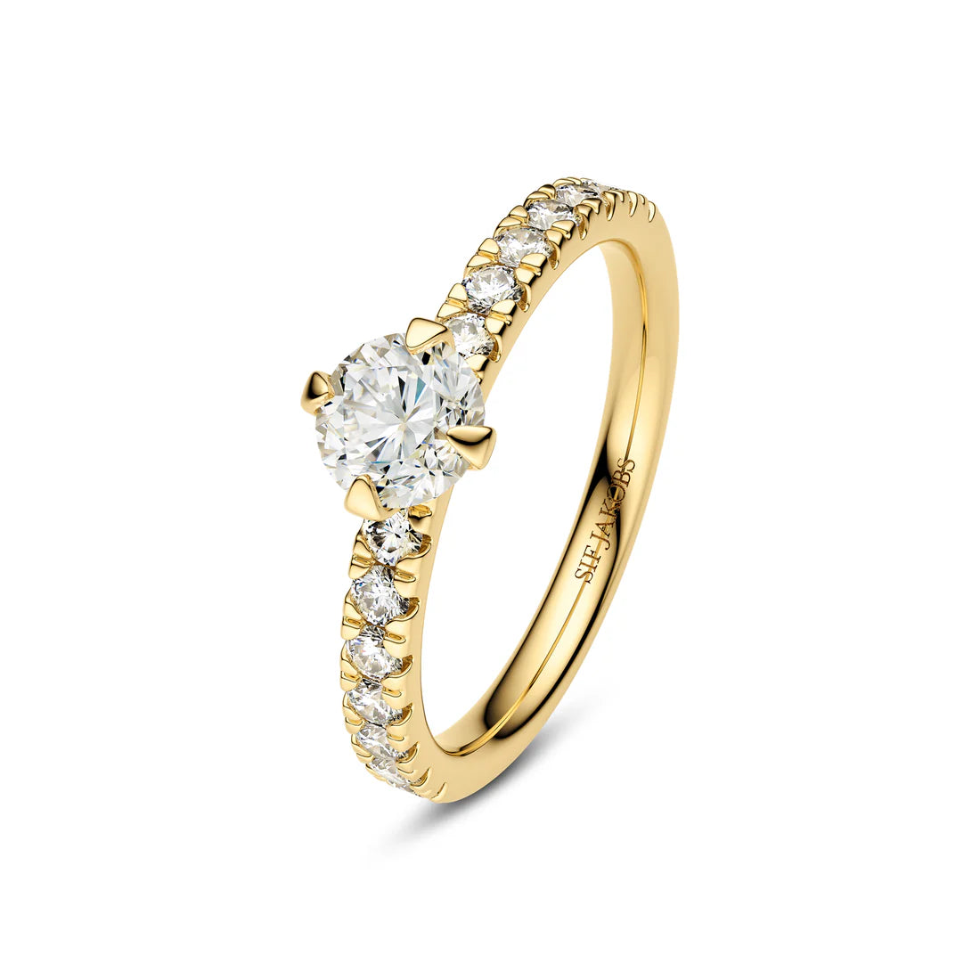 Sif Jakobs - Venice Solitarie Lab-grown diamond gullhringur