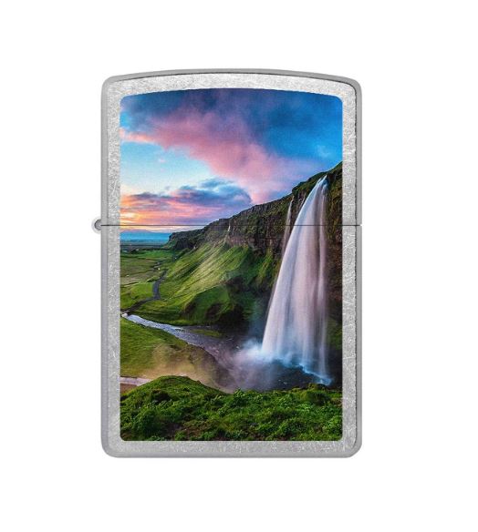 ZIPPO - Seljalandsfoss Street Chrome