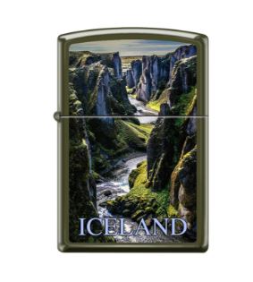 ZIPPO - Icelandic Design (Fjaðrárgljúfur)