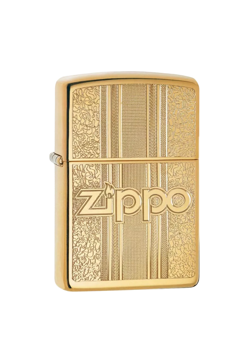 ZIPPO - Pattern Design High Polish Brass