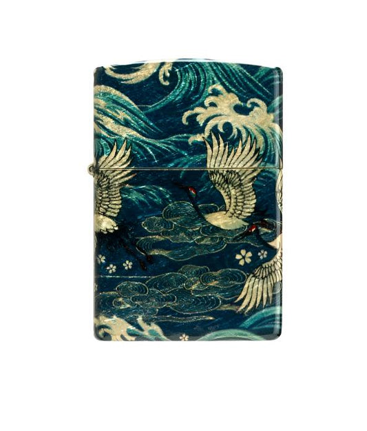 ZIPPO- Asian bird design