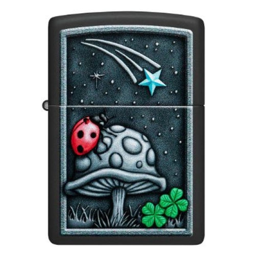 ZIPPO - Mushroom With Ladybug