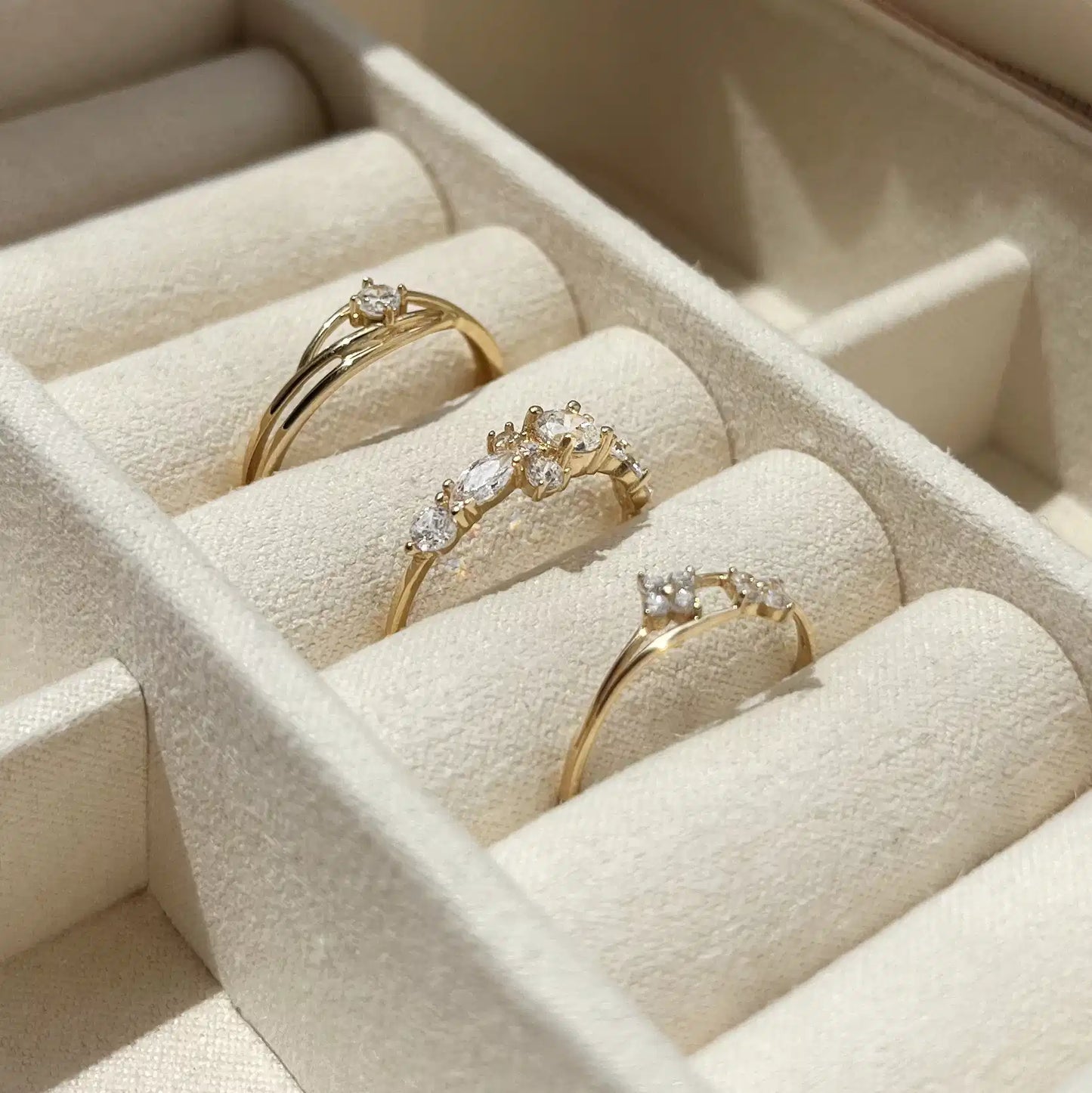 Scrouples - 8kt Gullhringur