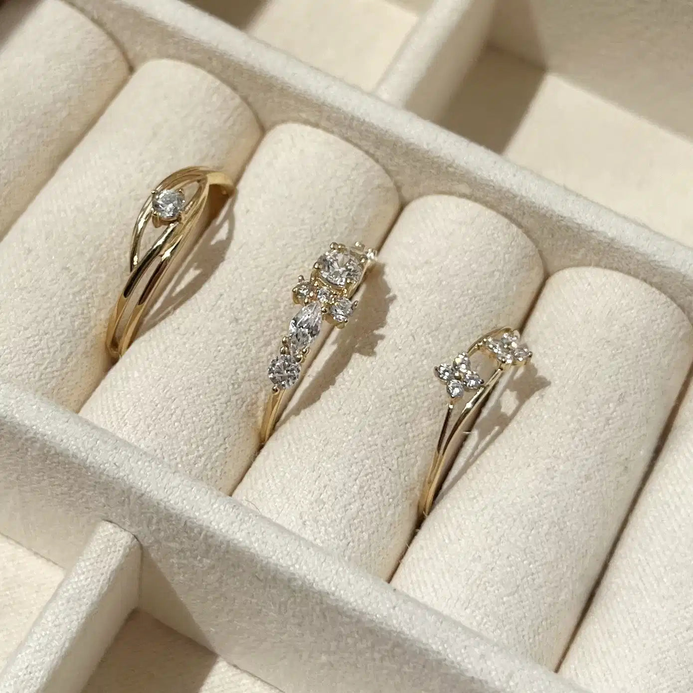 Scrouples - 8kt Gullhringur