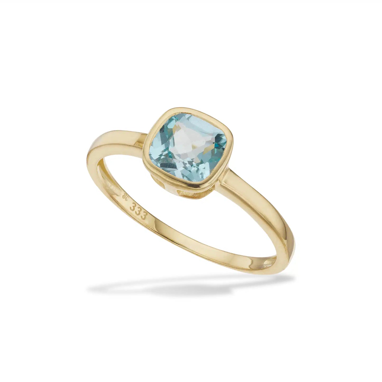 Scrouples - 8kt Gullhringur Topas