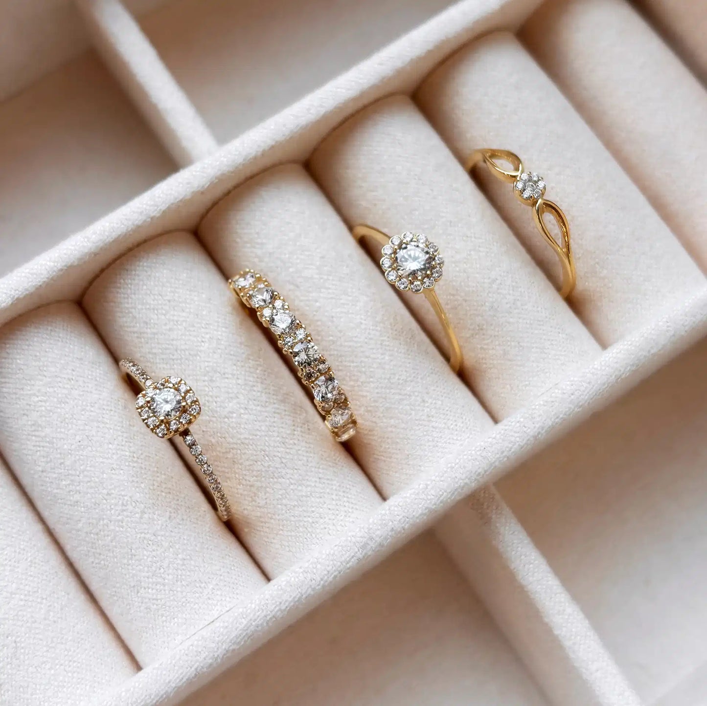 Scrouples - 8kt Gullhringur